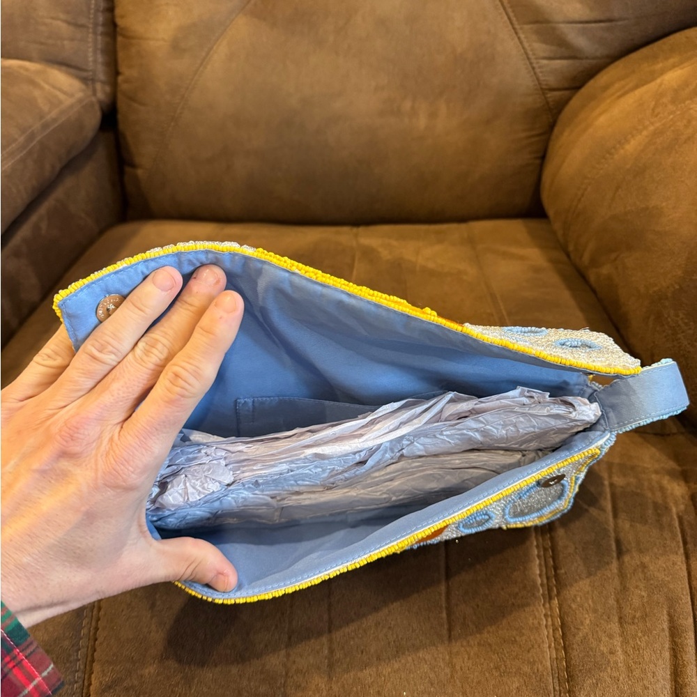 VIRAL Marshalls Duck and Bubbles Beaded Shoulder Bag - Picture 4 of 5